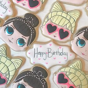 Cookies for girl party