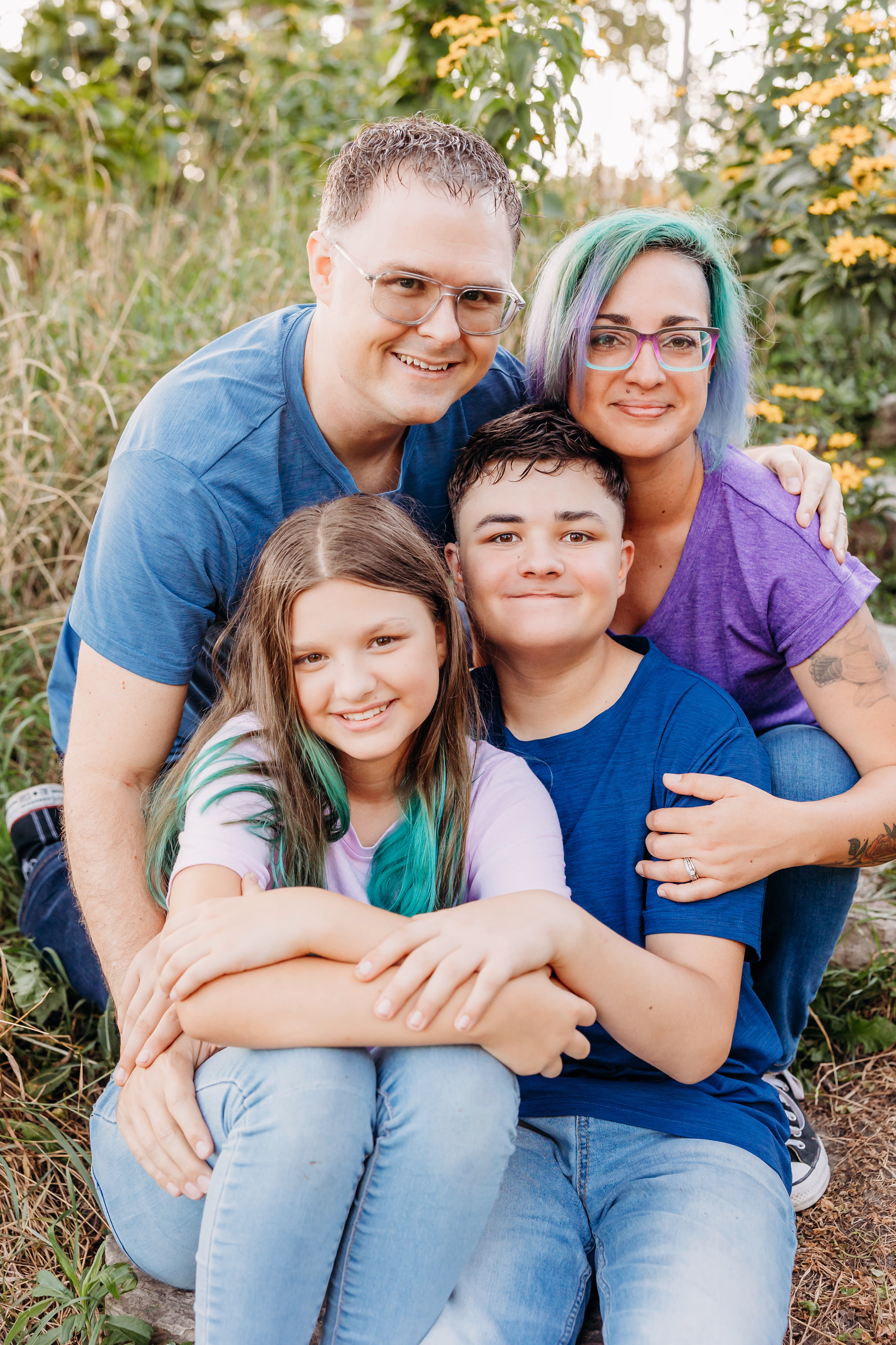 Sara and her family